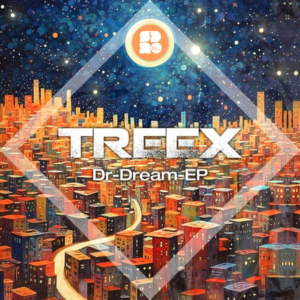 Dr. Dream album by Treex - Drum and Bass Cover Art