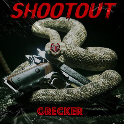 Shootout album by Grecker - Drum and Bass Cover Art