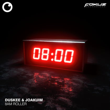 8 AM Roller (Duskee's Freestyle Version) album by Duskee & Joakuim - Drum and Bass Cover Art