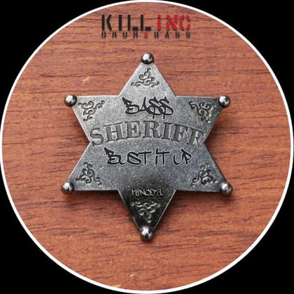 Bust It Up album by Bass Sheriff - Drum and Bass Cover Art