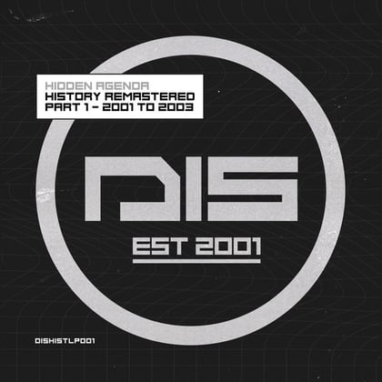 Dispatch Recordings 'History Remastered Part 1 - 2001 to 2003' album by Hidden Agenda - Drum and Bass Cover Art