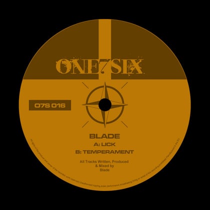 O7S 016 album by Blade (Dnb) - Drum and Bass Cover Art