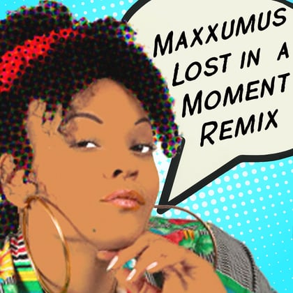 Lost In a Moment (Maxxumus Remix) album by Jasmine Knight, Paper Dragon & Maxxumus - Drum and Bass Cover Art