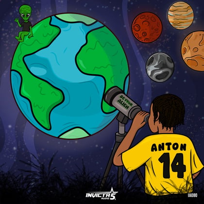 Anton Invicta Presents: Earth album by Bish, Kumo, Dread MC & Zimma - Drum and Bass Cover Art