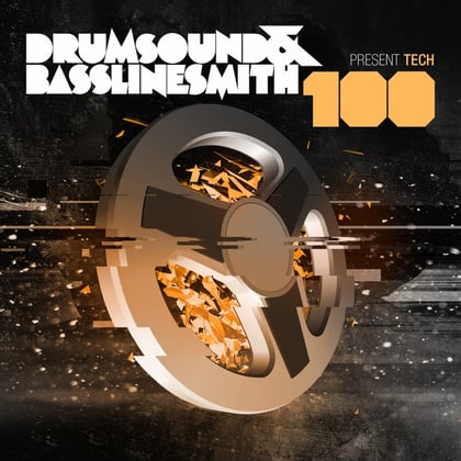 Drumsound & Bassline Smith Present: TECH 100 album by Drumsound & Bassline Smith - Drum and Bass Cover Art