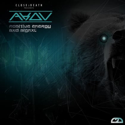 Positive Energy/Bad Signal album by AKOV - Drum and Bass Cover Art