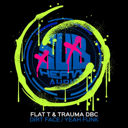 Dirt Face / Yeah Funk album by Trauma DBC & theStandard - Drum and Bass Cover Art