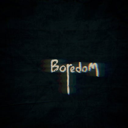 Boredom album by Dialogue - Drum and Bass Cover Art
