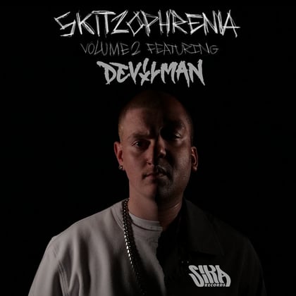 Skitzy presents Skitzophrenia vol.2 album by Vibe Chemistry, Mr Traumatik, Skitzy & Devilman - Drum and Bass Cover Art