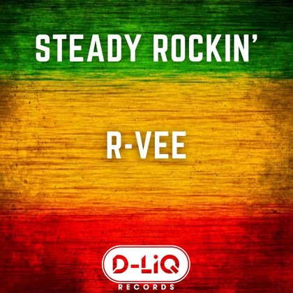 Steady Rockin' album by R-Vee - Drum and Bass Cover Art