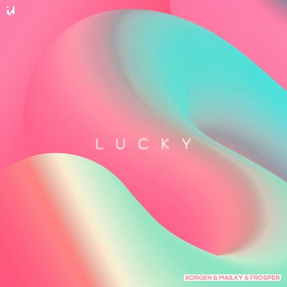 Lucky album by Xorgen, Mailky & Frosper - Drum and Bass Cover Art