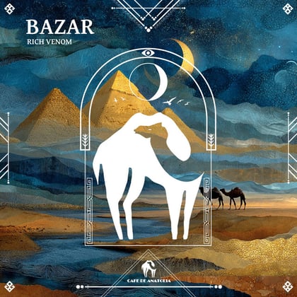 Bazar album by Tengu, Rich Venom & Cafe De Anatolia - Drum and Bass Cover Art