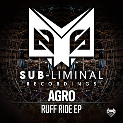 Ruff Ride album by Agro - Drum and Bass Cover Art