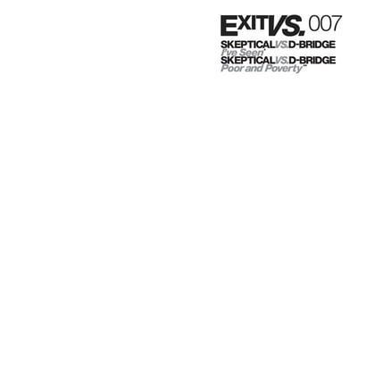 EXIT VS007 album by dBridge - Drum and Bass Cover Art