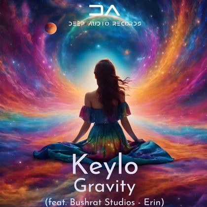 Gravity album by Keylo - Drum and Bass Cover Art