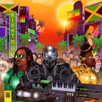 Right Now album by Crissy Criss - Drum and Bass Cover Art