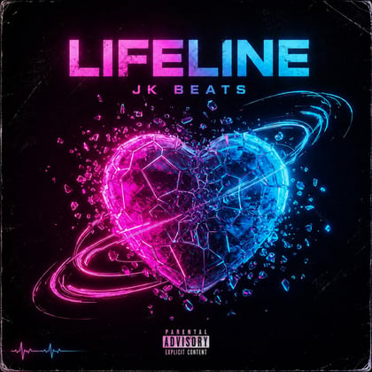 Lifeline album by JK Beats - Drum and Bass Cover Art