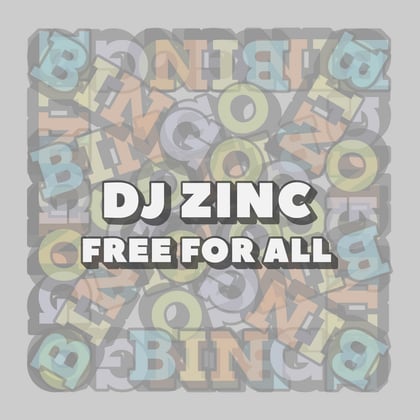 Free for All album by DJ Zinc - Drum and Bass Cover Art