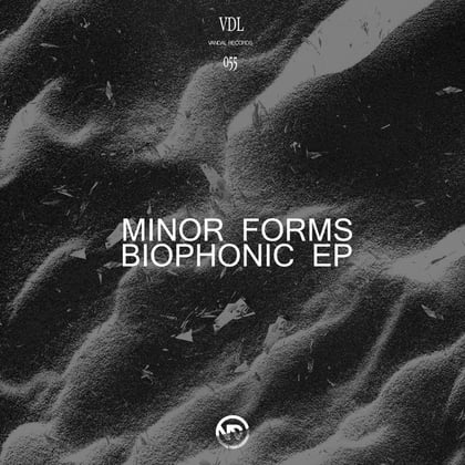 Biophonic EP album by Minor Forms - Drum and Bass Cover Art