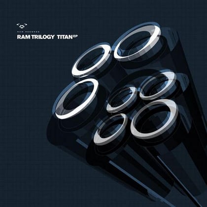 Titan EP album by Ram Trilogy - Drum and Bass Cover Art