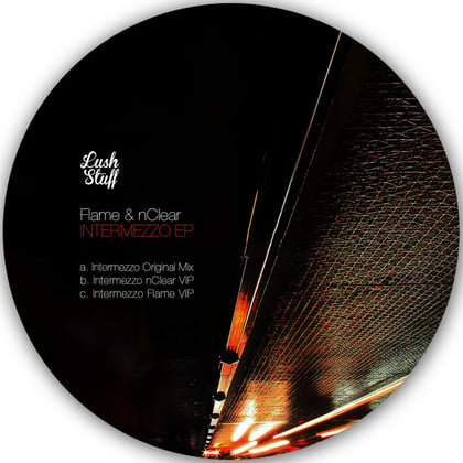 Intermezzo EP album by Flame & NClear - Drum and Bass Cover Art
