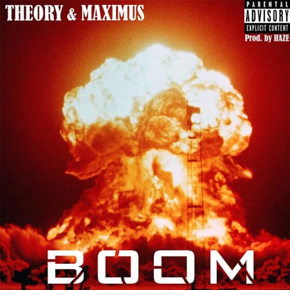 Boom album by Theory - Drum and Bass Cover Art