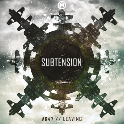 AK47 / Leaving / Offset album by Subtension - Drum and Bass Cover Art