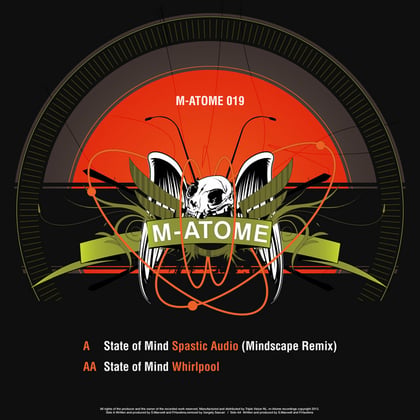M-Atome 019 album by State of Mind - Drum and Bass Cover Art