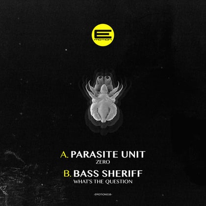 Zero / What's The Question album by Parasite Unit & Bass Sheriff - Drum and Bass Cover Art