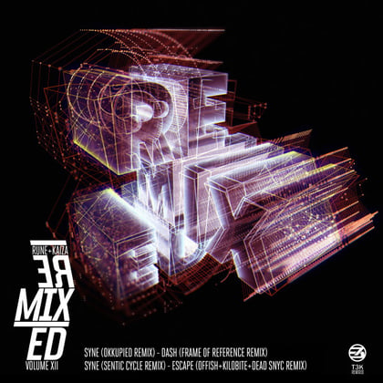 Remixed, Vol. 12 album by Kaiza - Drum and Bass Cover Art