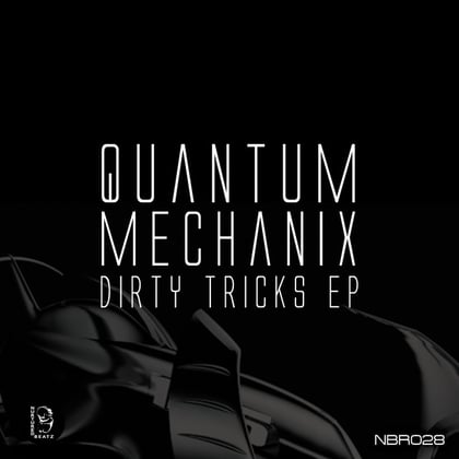 Dirty Tricks album by Quantum Mechanix - Drum and Bass Cover Art