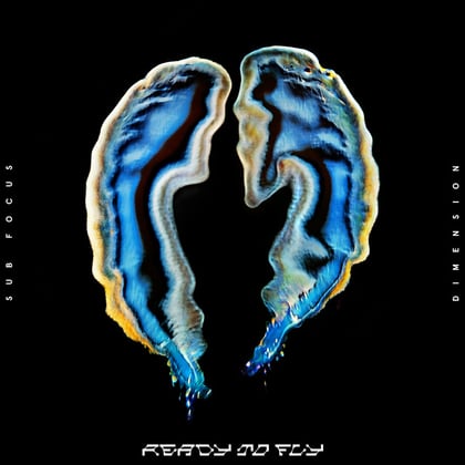 Ready To Fly (Sub Focus & Dimension) album by Sub Focus & Dimension - Drum and Bass Cover Art