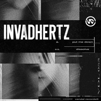 Put Me Down / Dissolve album by Invadhertz - Drum and Bass Cover Art
