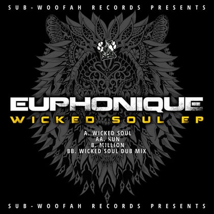 Wicked Soul EP album by Euphonique - Drum and Bass Cover Art