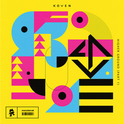 Higher Ground (Part 1) album by Koven - Drum and Bass Cover Art