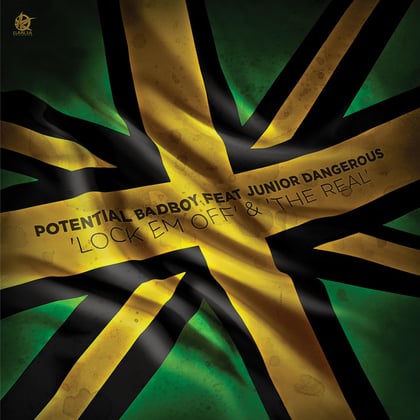 Lock Em Off / The Real album by Potential Badboy - Drum and Bass Cover Art