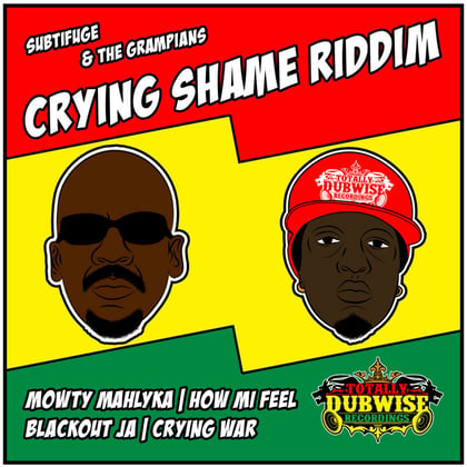 Crying Shame Riddim album by Subtifuge - Drum and Bass Cover Art