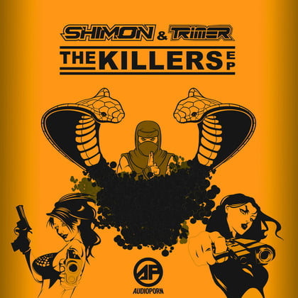 The Killers - EP album by Shimon - Drum and Bass Cover Art