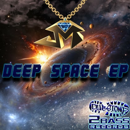 Deep Space EP album by Joy Mobility - Drum and Bass Cover Art
