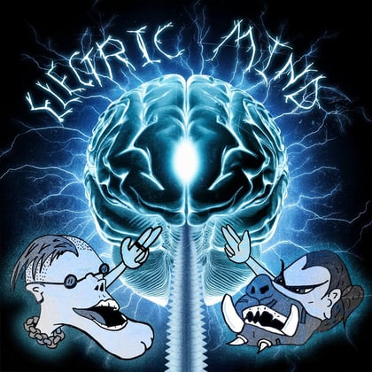 Electric Mind album by Screamarts - Drum and Bass Cover Art