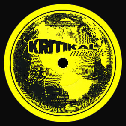 Muevete album by KRITIKAL - Drum and Bass Cover Art