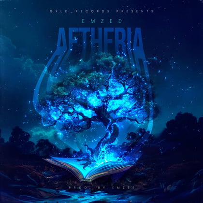 Aetheria album by EmZee - Drum and Bass Cover Art
