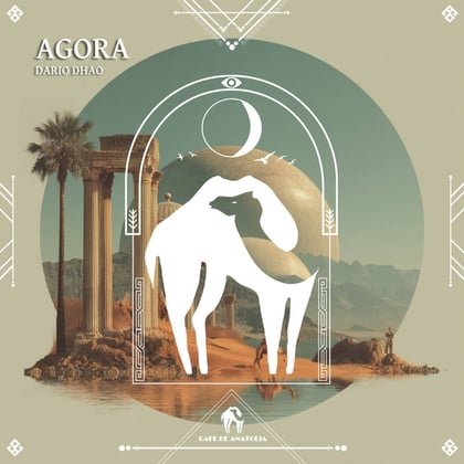 Agora album by Tengu, Dario Dhao & Cafe De Anatolia - Drum and Bass Cover Art