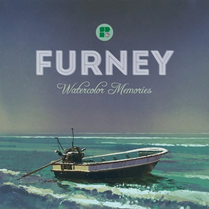 Watercolor Memories LP album by Furney - Drum and Bass Cover Art