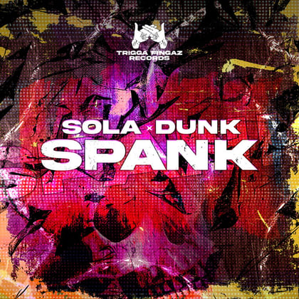 Spank album by Sola & Dunk - Drum and Bass Cover Art