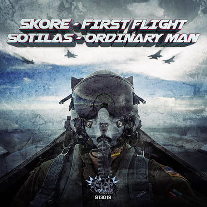 First Flight / Ordinary Man album by Sotilas - Drum and Bass Cover Art