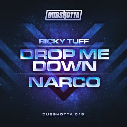 Drop Me Down album by Ricky Tuff - Drum and Bass Cover Art