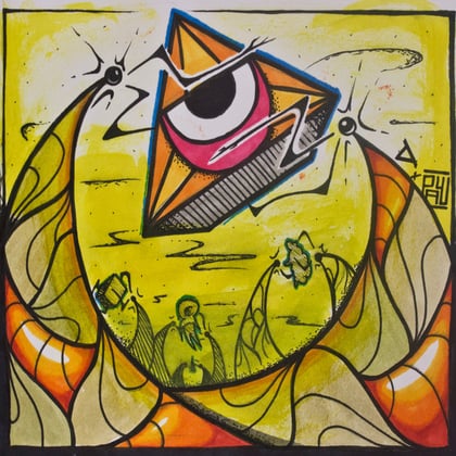 Illuminations/Biomechanical Dreams album by Lockjaw - Drum and Bass Cover Art