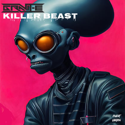Killer Beast album by Gravit-E - Drum and Bass Cover Art