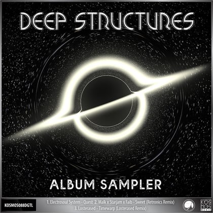 Deep Structures Album Sampler album by Electrosoul System, Malk & Losterased - Drum and Bass Cover Art